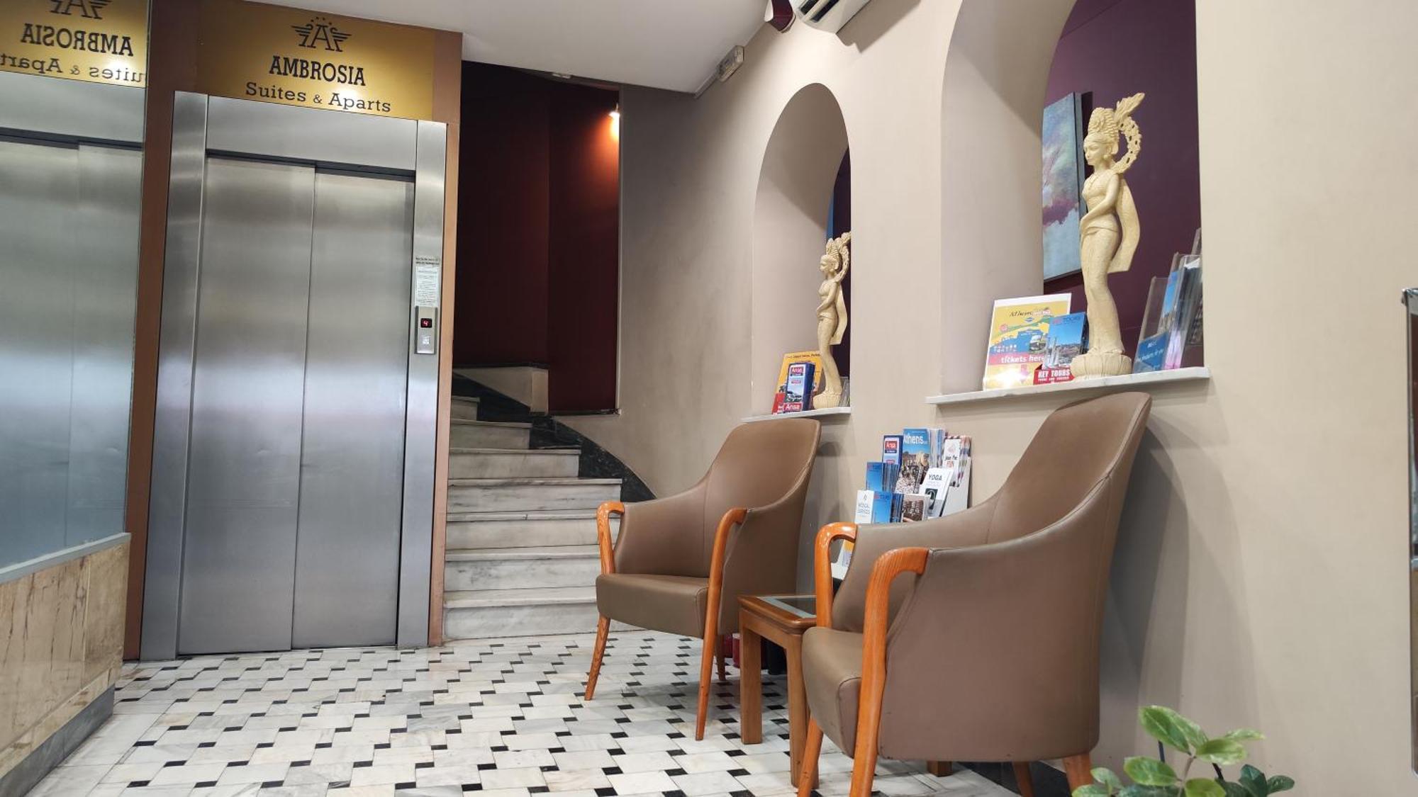 Ambrosia Suites Афины Экстерьер фото